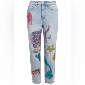 Topshop  mermaid sequin jeans